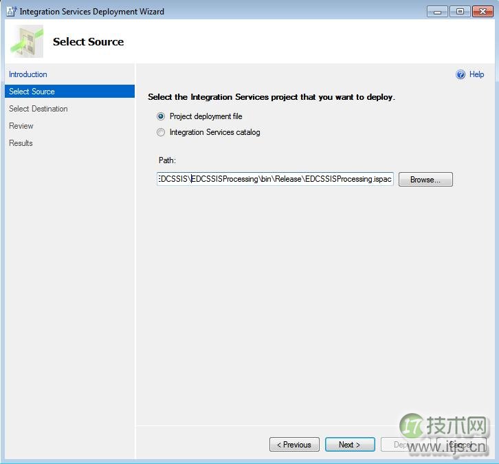 SSIS 2012 项目部署与包部署模型对比(图3)