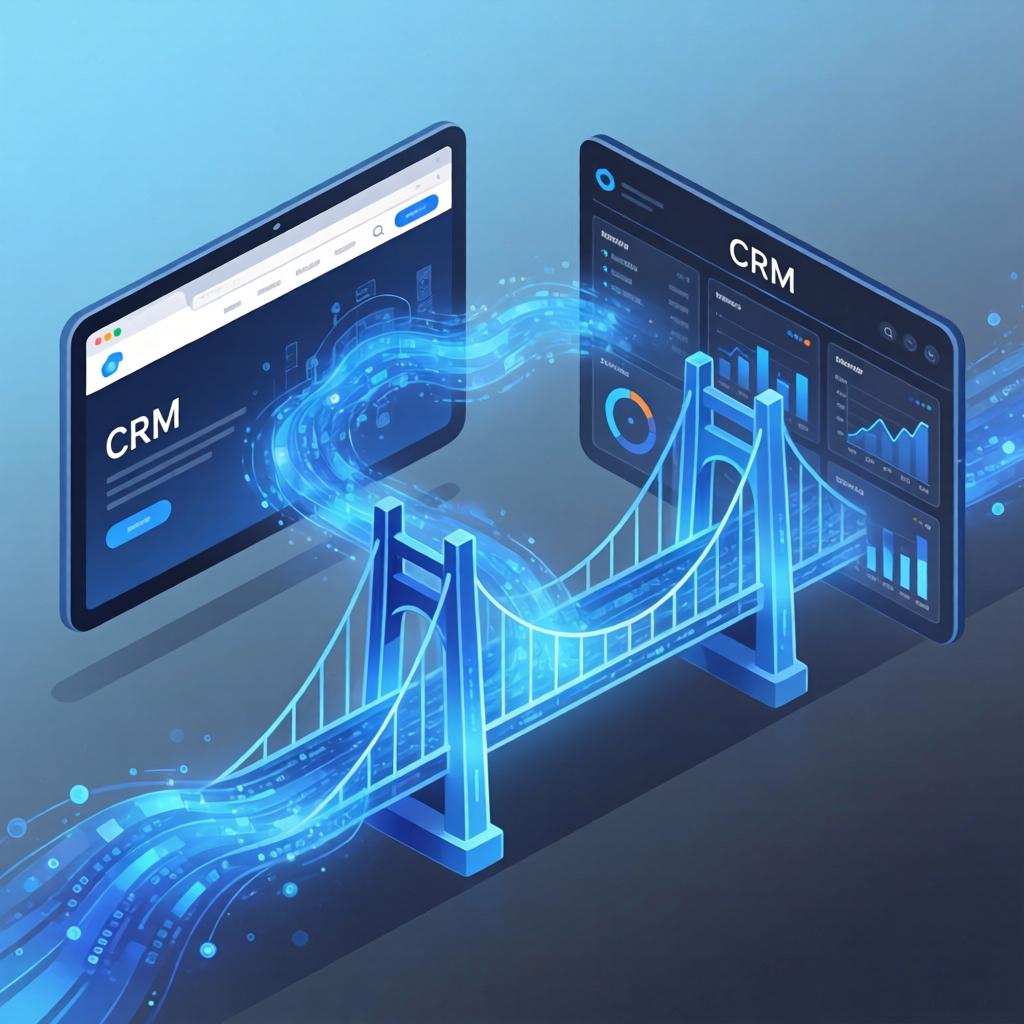 网站建设如何与CRM系统对接?(图2) 网站建设如何与CRM系统对接?(图2)