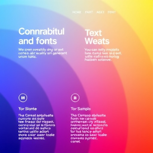 网站建设该如何选择配色和字体？设计技巧(图2)