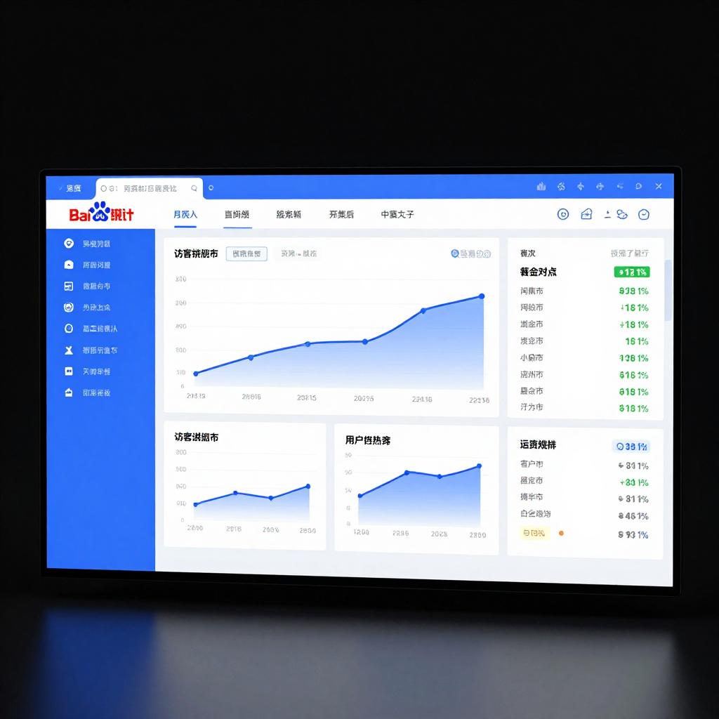 网站建设上线后如何用百度统计分析流量？(图2)
