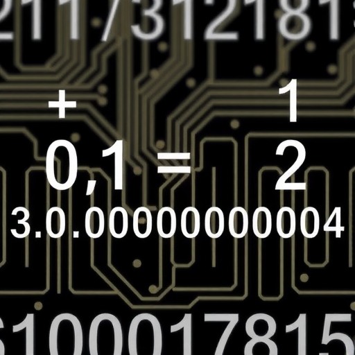 0.1加0.2为什么不等于0.3