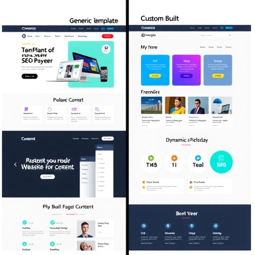 网站建设使用模板好还是定制好？对比优劣(图2)