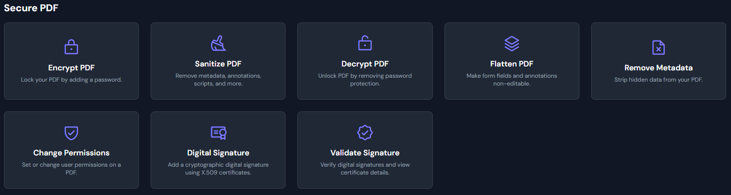 告别付费套路!一款开源免费的 PDF 处理工具箱全攻略(图9) 告别付费套路!一款开源免费的 PDF 处理工具箱全攻略(图9)