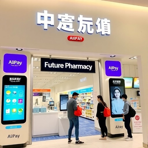 支付宝首家未来药店郑州开业:刷脸支付等新体验(图1) 支付宝首家未来药店郑州开业:刷脸支付等新体验(图1)