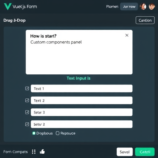 vue表单设计器自定义控件实现方法｜教程全解析 - 推荐阅读文章
