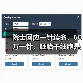 院士回应一针续命,60万一针,胚胎干细胞是否真的能长寿?(图4) 院士回应一针续命,60万一针,胚胎干细胞是否真的能长寿?(图4)