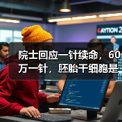 院士回应一针续命,60万一针,胚胎干细胞是否真的能长寿?(图2) 院士回应一针续命,60万一针,胚胎干细胞是否真的能长寿?(图2)