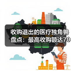收购退出的医疗独角兽盘点:最高收购额达70亿美元(图2) 收购退出的医疗独角兽盘点:最高收购额达70亿美元(图2)