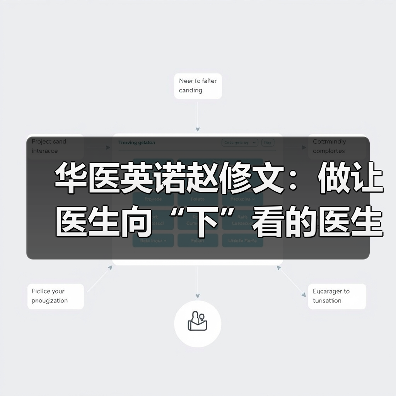 华医英诺赵修文：做让医生向“下”看的医生集团（图3）