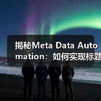 揭秘Meta Data Automation:如何实现标题描述的动态生成(图3) 揭秘Meta Data Automation:如何实现标题描述的动态生成(图3)
