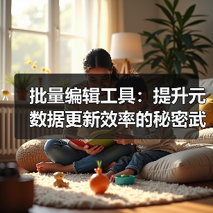 批量编辑工具:提升元数据更新效率的秘密武器(图3) 批量编辑工具:提升元数据更新效率的秘密武器(图3)
