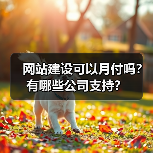 网站建设可以月付吗?有哪些公司支持?(图2) 网站建设可以月付吗?有哪些公司支持?(图2)