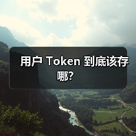 用户 Token 到底该存哪?(图2) 用户 Token 到底该存哪?(图2)