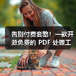 告别付费套路!一款开源免费的 PDF 处理工具箱!(图2) 告别付费套路!一款开源免费的 PDF 处理工具箱!(图2)