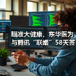 瞄准大健康,东华医为与腾讯“联姻”58天签约12家客户(图2) 瞄准大健康,东华医为与腾讯“联姻”58天签约12家客户(图2)
