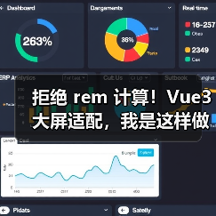 Vue3大屏适配新方案｜无需rem计算全攻略 - 推荐阅读文章