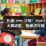 拒绝 rem 计算！Vue3 大屏适配，我是这样做的（图3）