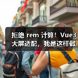 拒绝 rem 计算！Vue3 大屏适配，我是这样做的（图4）
