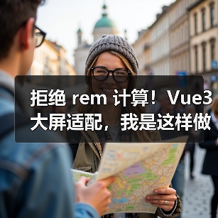 拒绝 rem 计算！Vue3 大屏适配，我是这样做的（图2）