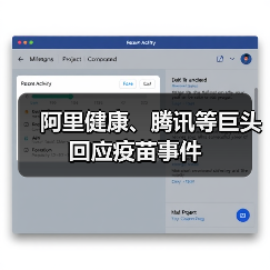 阿里健康、腾讯等巨头回应疫苗事件(图2) 阿里健康、腾讯等巨头回应疫苗事件(图2)