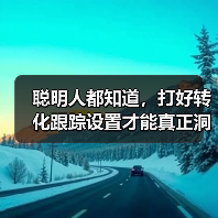 聪明人都知道,打好转化跟踪设置才能真正洞察每次流量背后隐藏的秘密。你是否还在盲目投放广告,却无法追踪每一笔转化?那么,让我用一份独家经验帮你揭开转化目标配置的神(图2) 聪明人都知道,打好转化跟踪设置才能真正洞察每次流量背后隐藏的秘密。你是否还在盲目投放广告,却无法追踪每一笔转化?那么,让我用一份独家经验帮你揭开转化目标配置的神(图2)