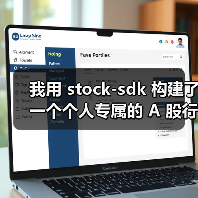 我用 stock-sdk 构建了一个个人专属的 A 股行情仪表盘(图4) 我用 stock-sdk 构建了一个个人专属的 A 股行情仪表盘(图4)