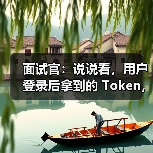 面试官:说说看,用户登录后拿到的 Token,你应该怎么存?存哪里?(图3) 面试官:说说看,用户登录后拿到的 Token,你应该怎么存?存哪里?(图3)