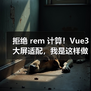 拒绝 rem 计算!Vue3 大屏适配,我是这样做的(图4) 拒绝 rem 计算!Vue3 大屏适配,我是这样做的(图4)