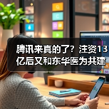 腾讯来真的了?注资13亿后又和东华医为共建“一链三云”(图2) 腾讯来真的了?注资13亿后又和东华医为共建“一链三云”(图2)