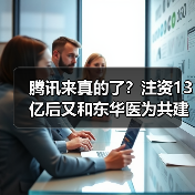 腾讯来真的了?注资13亿后又和东华医为共建“一链三云”(图4) 腾讯来真的了?注资13亿后又和东华医为共建“一链三云”(图4)