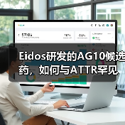 Eidos研发的AG10候选药,如何与ATTR罕见病抗争到底?(图4) Eidos研发的AG10候选药,如何与ATTR罕见病抗争到底?(图4)
