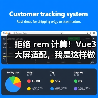 拒绝 rem 计算!Vue3 大屏适配,我是这样做的(图4) 拒绝 rem 计算!Vue3 大屏适配,我是这样做的(图4)