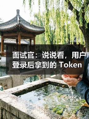 面试官:说说看,用户登录后拿到的 Token,你应该怎么存?存哪里?(图2) 面试官:说说看,用户登录后拿到的 Token,你应该怎么存?存哪里?(图2)