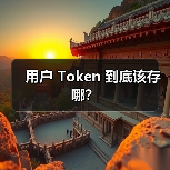 用户 Token 到底该存哪?(图2) 用户 Token 到底该存哪?(图2)