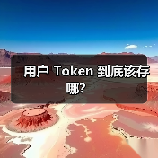 用户 Token 到底该存哪?(图3) 用户 Token 到底该存哪?(图3)