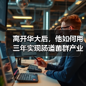离开华大后,他如何用三年实现肠道菌群产业化(图2) 离开华大后,他如何用三年实现肠道菌群产业化(图2)