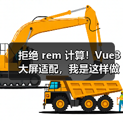 拒绝 rem 计算!Vue3 大屏适配,我是这样做的(图3) 拒绝 rem 计算!Vue3 大屏适配,我是这样做的(图3)