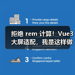 拒绝 rem 计算!Vue3 大屏适配,我是这样做的(图4) 拒绝 rem 计算!Vue3 大屏适配,我是这样做的(图4)