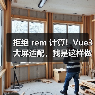 Vue3大屏适配拒绝rem计算全攻略 - 推荐阅读文章