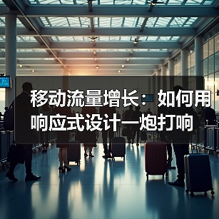 移动流量增长:如何用响应式设计一炮打响(图1) 移动流量增长:如何用响应式设计一炮打响(图1)