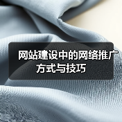 网站建设中的网络推广方式与技巧(图2) 网站建设中的网络推广方式与技巧(图2)