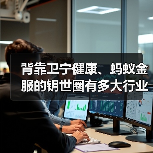 背靠卫宁健康、蚂蚁金服的钥世圈有多大行业空间？（图2）