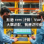 拒绝 rem 计算！Vue3 大屏适配，我是这样做的（图2）
