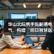 华山北院携手施耐德电气，构建“明日智慧医院”（图2）