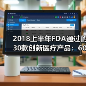 2018上半年FDA通过的30款创新医疗产品:60%以上为慢病监测设备(图1) 2018上半年FDA通过的30款创新医疗产品:60%以上为慢病监测设备(图1)