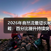 2026年自然流量增长秘籍:百分比提升持续突破之道(图1) 2026年自然流量增长秘籍:百分比提升持续突破之道(图1)