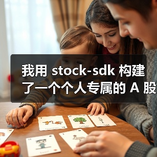 我用 stock-sdk 构建了一个个人专属的 A 股行情仪表盘（图4）