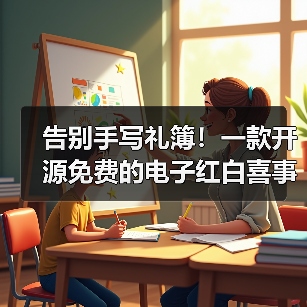 告别手写礼簿！一款开源免费的电子红白喜事礼簿系统！（图1）