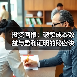 投资回报:破解成本效益与盈利证明的秘密诀窍(图1) 投资回报:破解成本效益与盈利证明的秘密诀窍(图1)