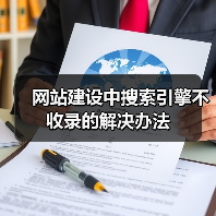 网站建设中搜索引擎不收录的解决办法(图2) 网站建设中搜索引擎不收录的解决办法(图2)